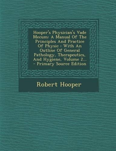 Hooper's Physician's Vade Mecum