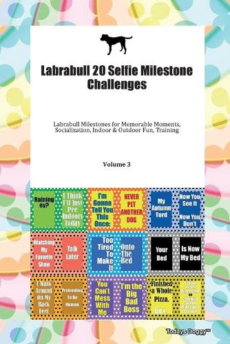 Labrabull 20 Selfie Milestone Challenges Labrabull Milestones for Memorable Moments, Socialization, Indoor & Outdoor Fun, Training Volume 3