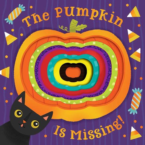 The Pumpkin Is Missing!: (board book with die-cut reveals)