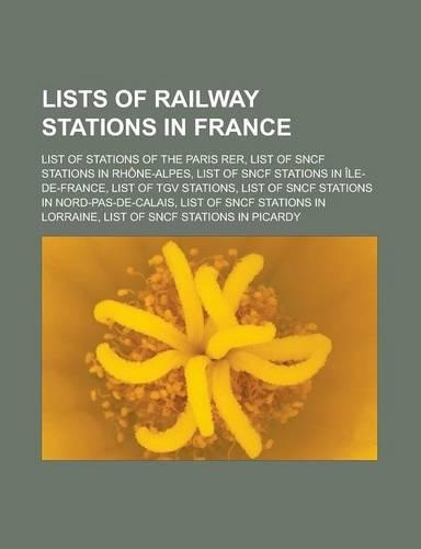 Lists of Railway Stations in France