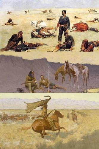 Fredric Remington Cowboys and Indians Art Journal 12