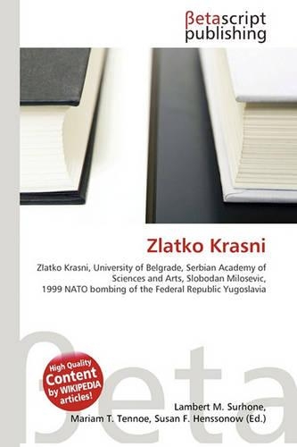 Zlatko Krasni: (English)