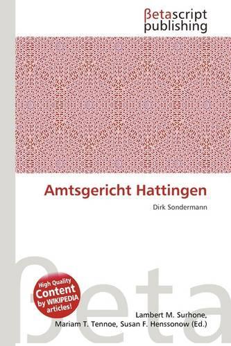 Amtsgericht Hattingen: (German)