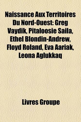 Naissance Aux Territoires Du Nord-Ouest
