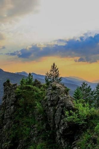 Scenic Polish Mountain Landscape in Poland