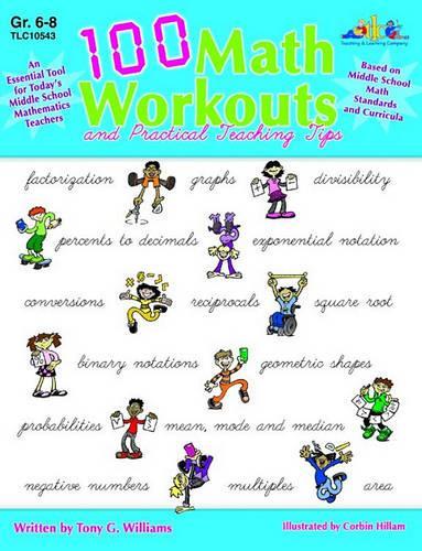 100 Math Workouts, Grades 6-8