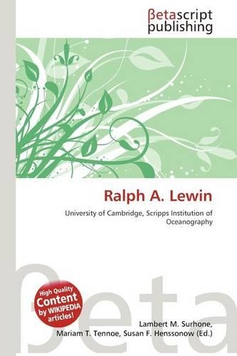 Ralph A. Lewin: (English)