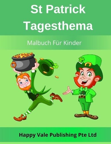 St Patrick Tagesthema Malbuch Für Kinder