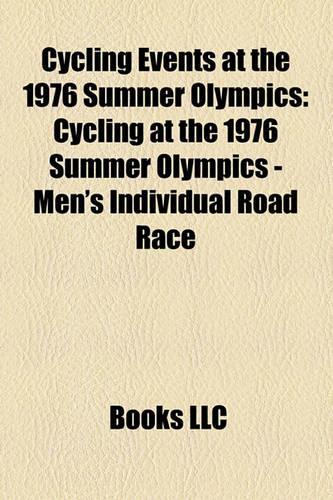 Cycling Events at the 1976 Summer Olympics
