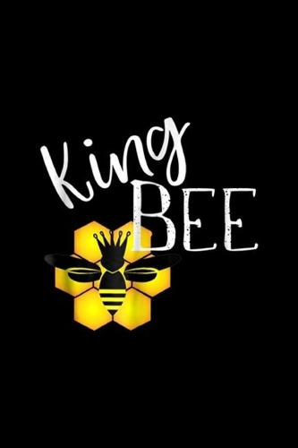 King Bee: King Bee Beekeeper Honeycomb Graphic Journal/Notebook Blank Lined Ruled 6x9 100 Pages