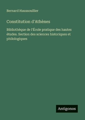 Constitution d'Athènes