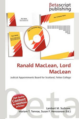 Ranald MacLean, Lord MacLean: (English)