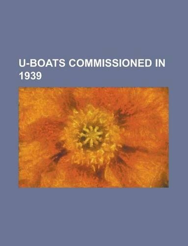 U-Boats Commissioned in 1939