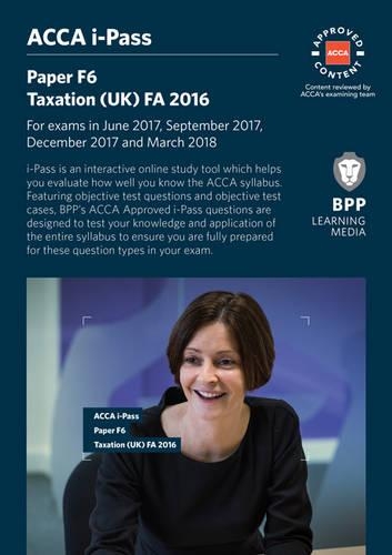 ACCA F6 Taxation FA2016: i-Pass