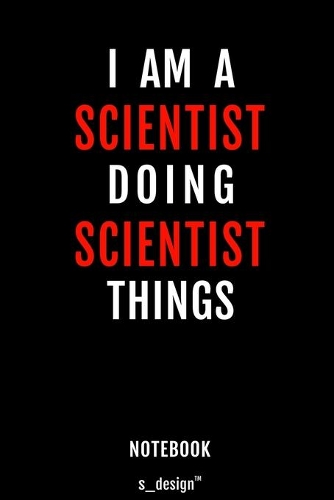 Notebook for Scientists / Scientist: awesome handy Note Book [120 blank lined ruled pages]
