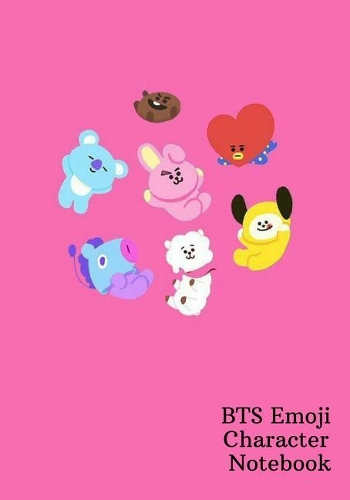 Bts Emoji Character Notebook