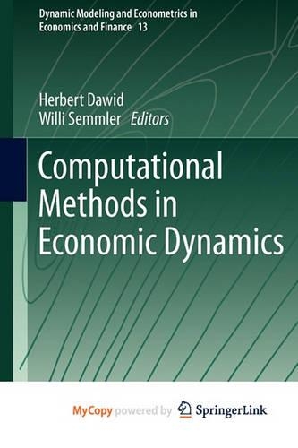 Computational Methods in Economic Dynamics