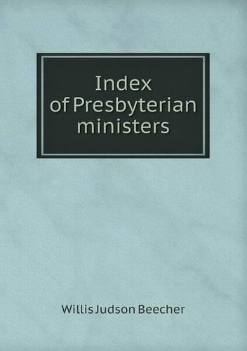 Index of Presbyterian Ministers