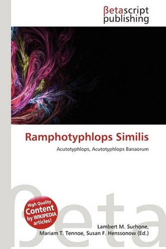 Ramphotyphlops Similis