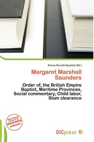 Margaret Marshall Saunders: (English)