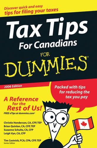 Tax Tips for Canadians For Dummies