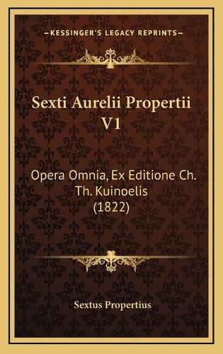 Sexti Aurelii Propertii V1