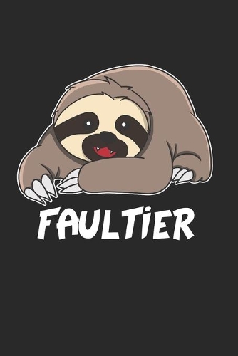 Faultier Notizbuch