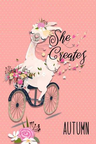 Autumn: She Creates: Personalized Dotted Journal