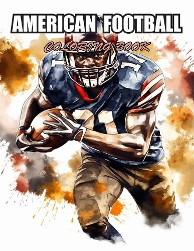 American Football Coloring Book