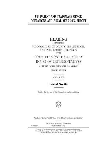 U.S. Patent and Trademark Office