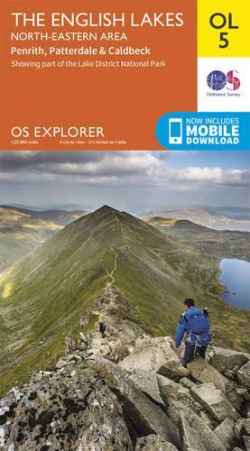 The English Lakes - North-Eastern Area, Penrith, Patterdale & Caldbeck: (OL 05 OS Explorer Map)