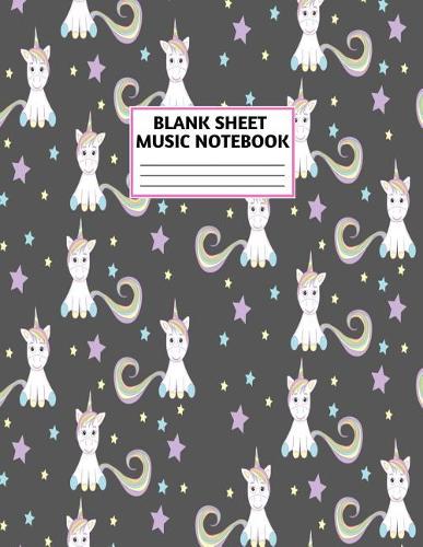 Blank Sheet Music Notebook