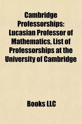 Cambridge Professorships