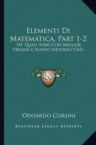 Elementi Di Matematica, Part 1-2