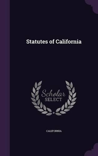 Statutes of California