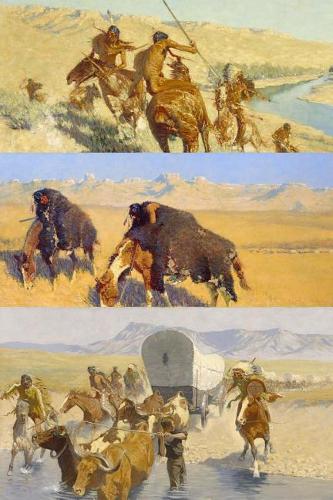 Fredric Remington Cowboys and Indians Art Journal 13