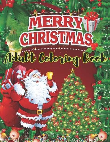Merry Christmas Adult Coloring Book