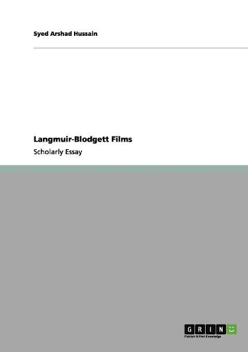 Langmuir-Blodgett Films