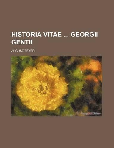 Historia Vitae Georgii Gentii