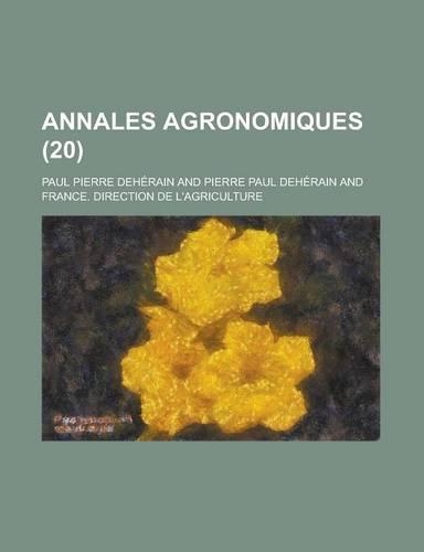 Annales Agronomiques (20 )
