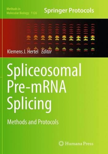 Spliceosomal Pre-mRNA Splicing