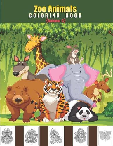 Zoo Animals Coloring Book