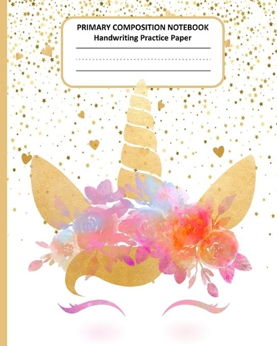 PRIMARY COMPOSITION NOTEBOOK Handwriting Practice Paper