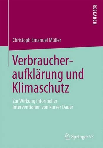 Verbraucheraufklärung und Klimaschutz