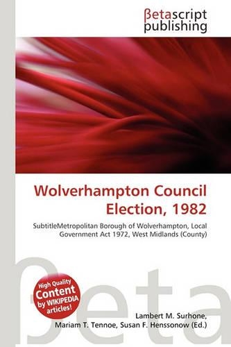 Wolverhampton Council Election, 1982