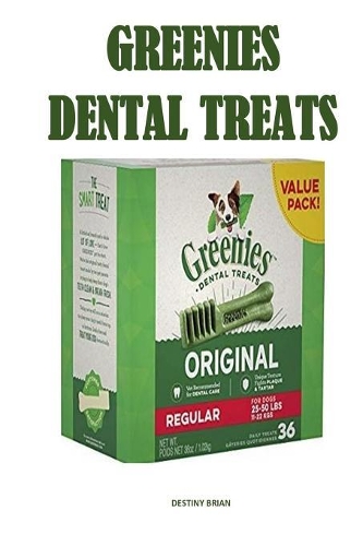 Greenies dental treat: Oral health care for your dog's healthy gum and fresh breath