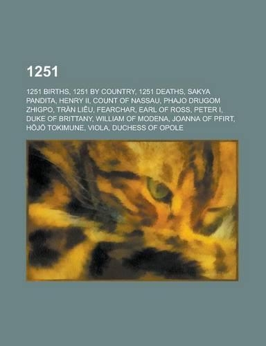 1251: List of State Leaders in 1251, 1251 in Poetry, 1251 in Art,(English)