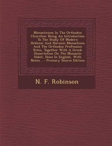 Monasticism in the Orthodox Churches