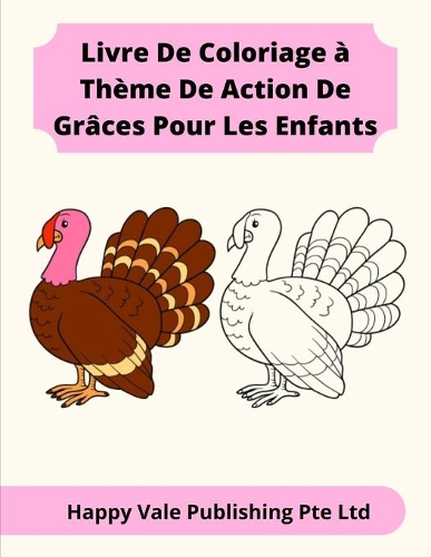 Livre De Coloriage à Thème De Action De Grâces Pour Les Enfants