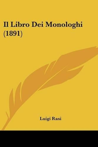 Il Libro Dei Monologhi (1891)